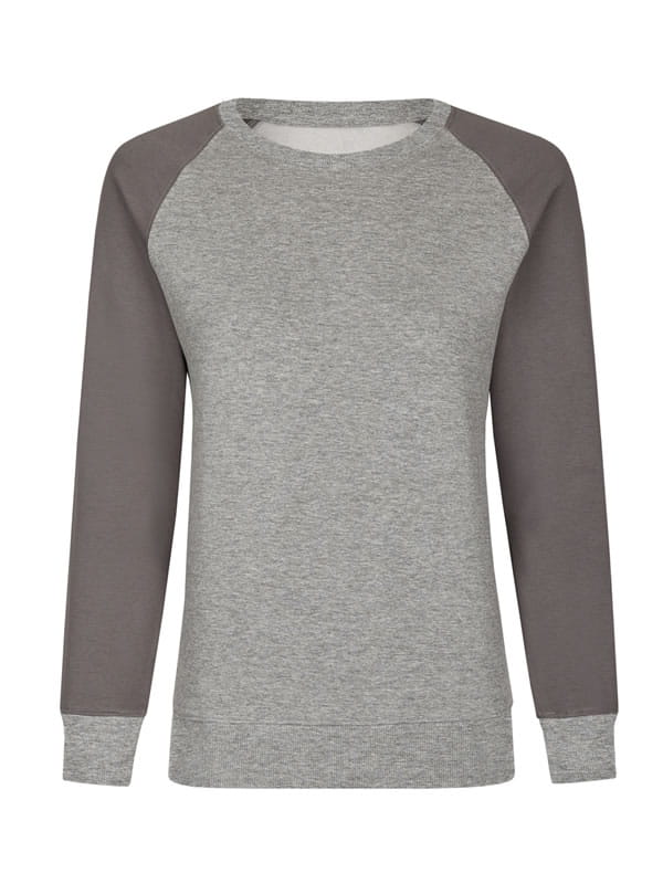 Heather Grey/Grey Solid