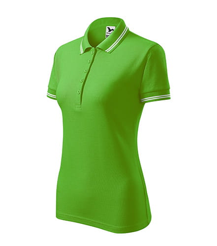 Damska koszulka Polo Malfini Urban 220 Green Apple