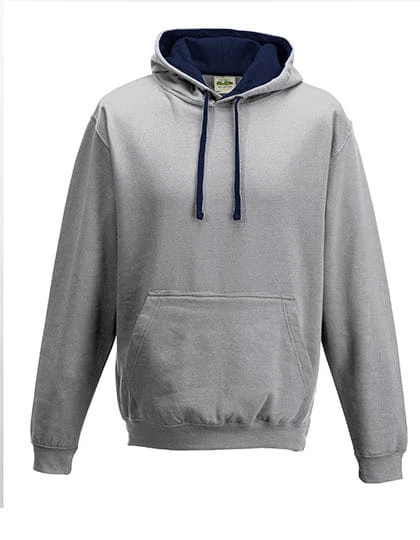 Heather Grey French Navy