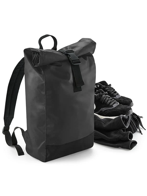 Plecak firmowy z logo Bagbase Tarp Roll-Top Backpack BG815