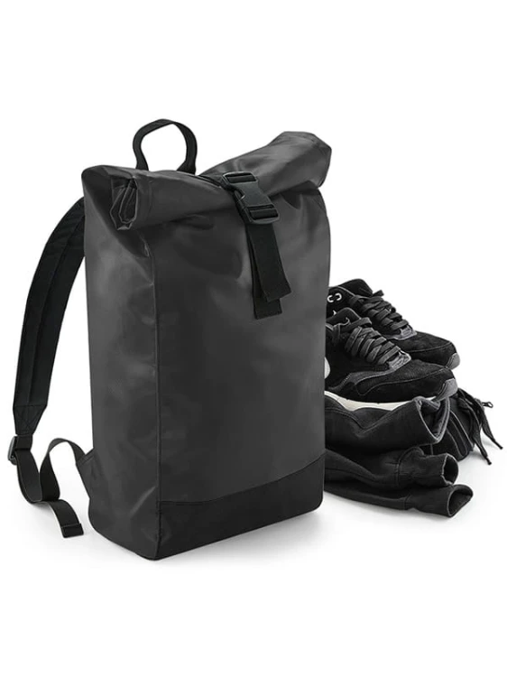 Plecak firmowy z logo Bagbase Tarp Roll-Top Backpack BG815