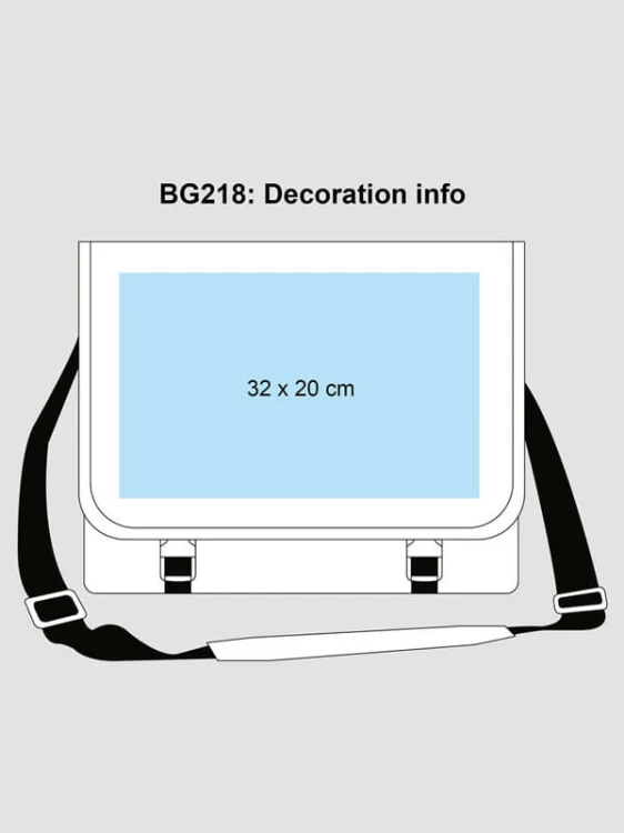 Torba na laptop Bagbase Digital Messenger BG218