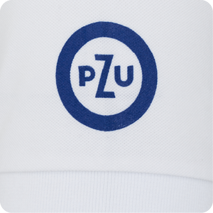 Nadruk PZU na rękawku Polo