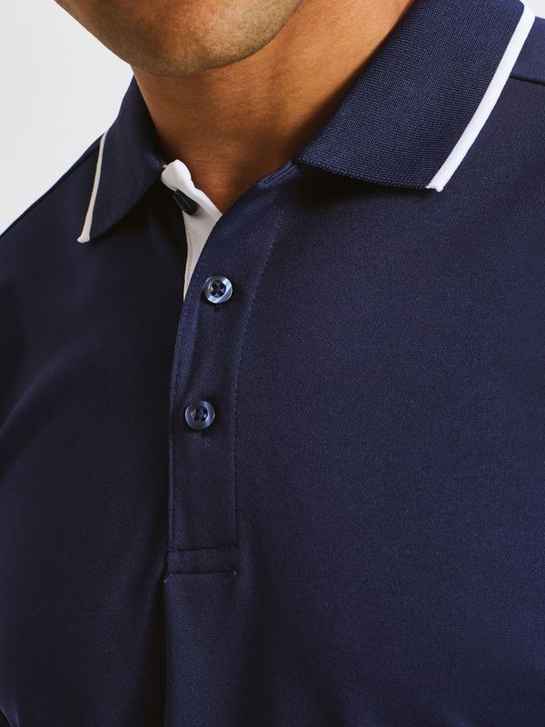 Men's Contrast Tipped Coolchecker® Polo Shirt PR618